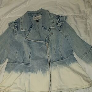 Denim Ombre Jacket